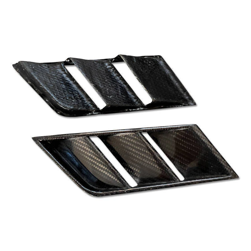 Carbon Fiber Rear Bumper Lip Diffuser Vent for Nissan GTR R35 2017-2022 - Image 3