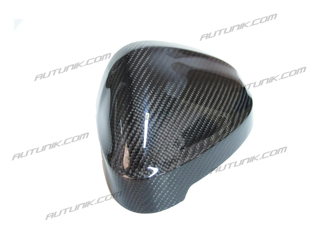 Pair Carbon Fiber Side Mirror Cover Caps for AUDI A4 B9 S4 RS4 A5 F5 S5 RS5 2017-2025 - Image 9