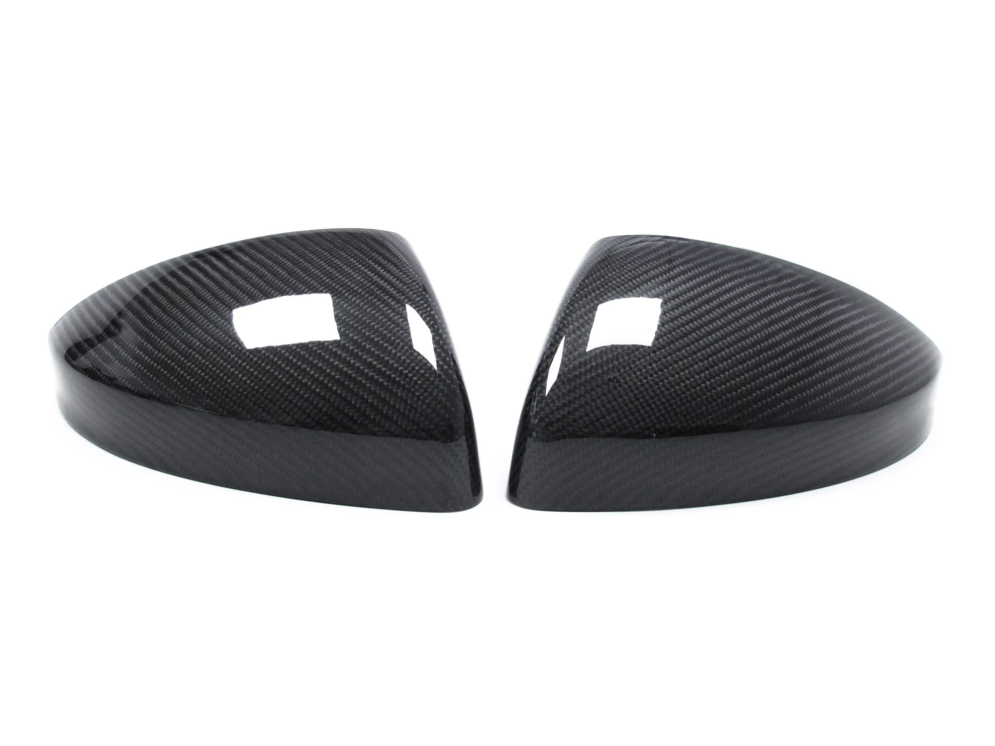 NO Assist For 2015-2025 Audi TT TTS TTRS MK3 R8 8S Real Carbon Fiber Mirror Caps Replacement - Image 5