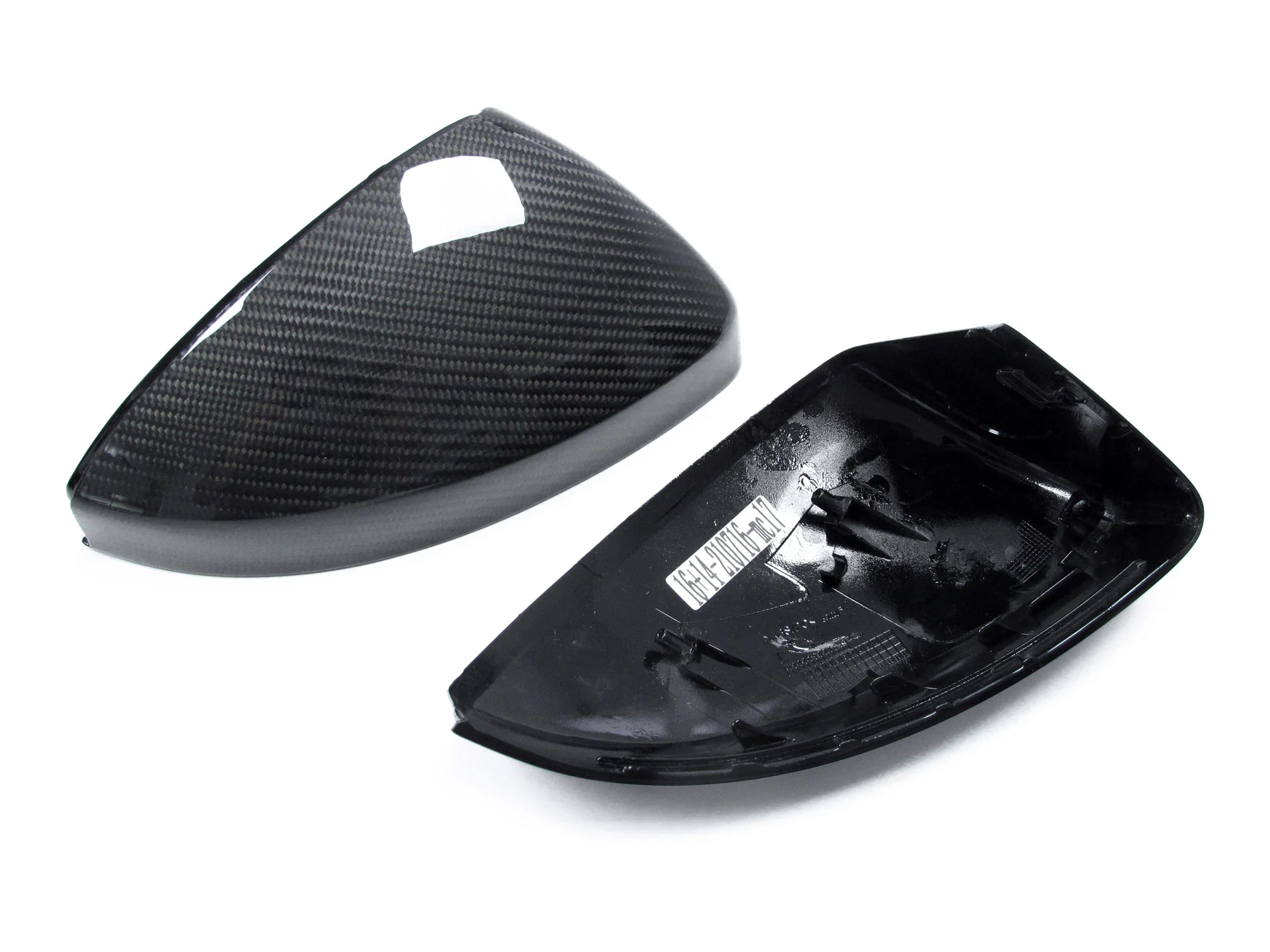 NO Assist For 2015-2025 Audi TT TTS TTRS MK3 R8 8S Real Carbon Fiber Mirror Caps Replacement - Image 7