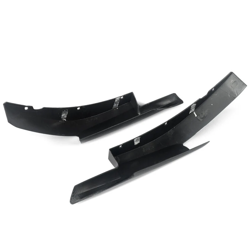 For 2010-2016 BMW F10 M5 Only Carbon Fiber Look Front Bumper Corner Splitter Side Canards - Image 12