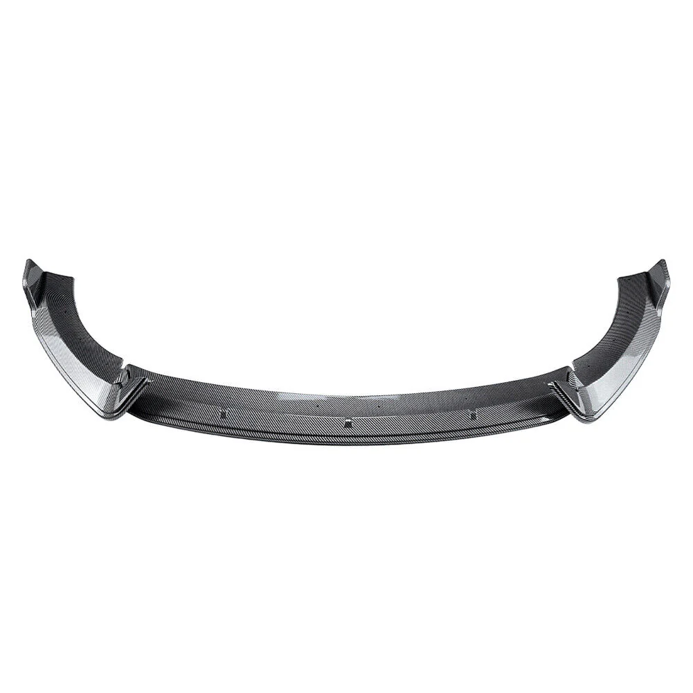 Carbon Fiber Style Front Bumper Spoiler Lip Splitter For Mercedes Benz CLE Coupe C236 2024+ - Image 2