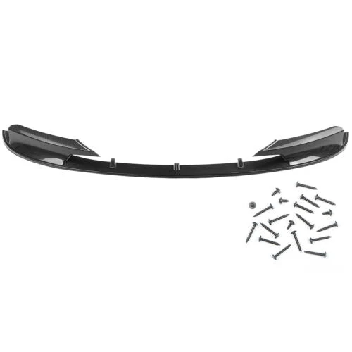 Carbon Look Front Splitter Lip For BMW 3 Series F30 F31 2012-2018 M Sport - Image 4