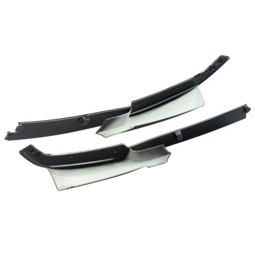Carbon Look Front Splitter Lip For BMW 3 Series F30 F31 2012-2018 M Sport - Image 9