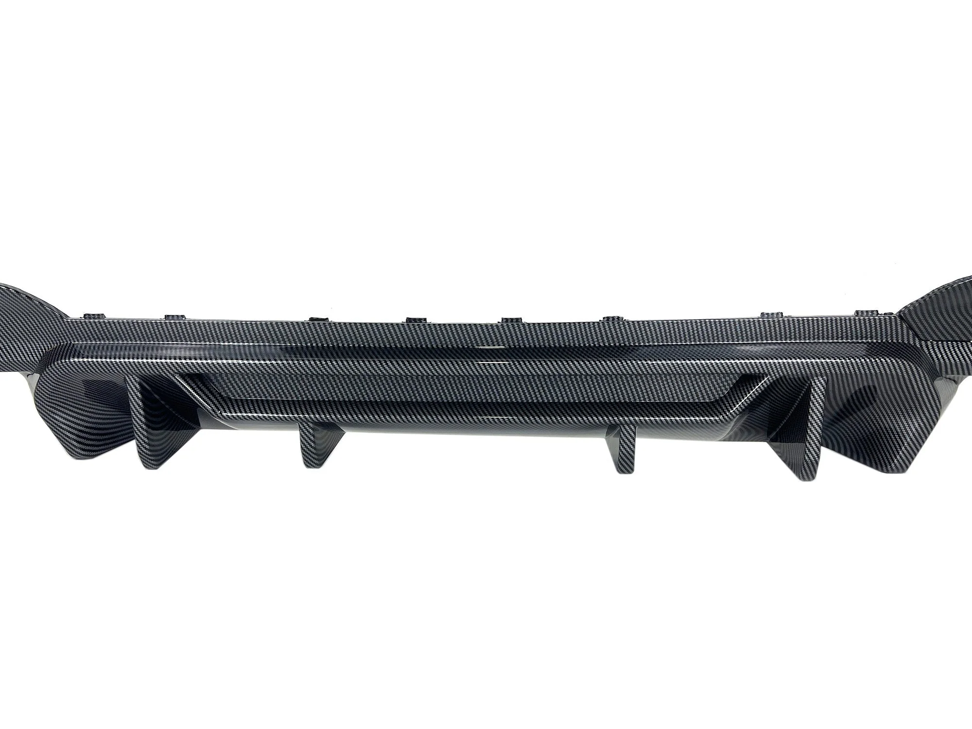 Carbon Look Rear Diffuser For BMW X3 G01 M40i M-Sport Bumper 2019-2021 - Image 6