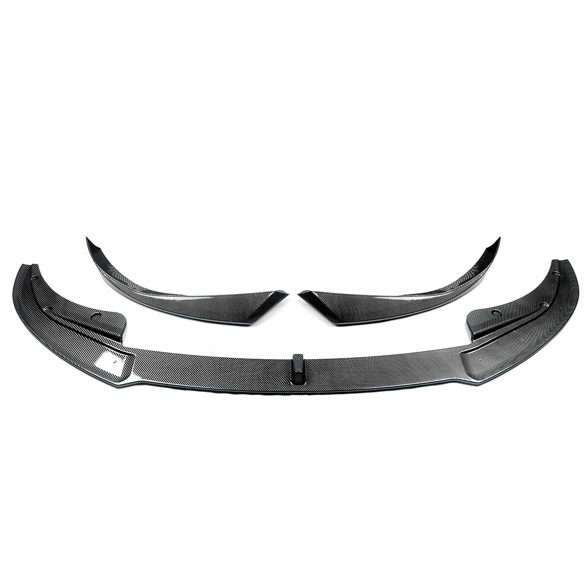 Carbon Style Front Bumper Lip Splitter for 2021-2026 BMW G22 G23 430i M440i Coupe M Sport - Image 4
