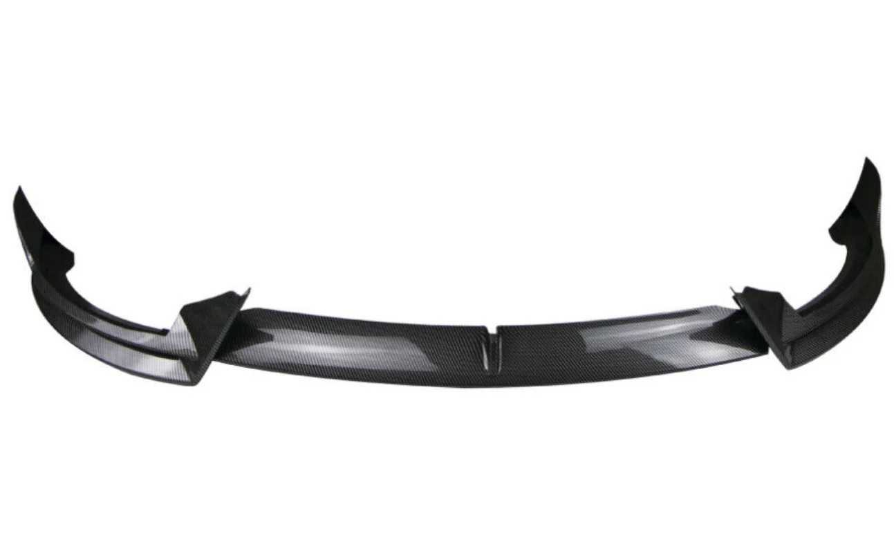 Carbon Style Front Bumper Lip Spoiler Splitter For Tesla Model Y 2020-2024 - Image 4