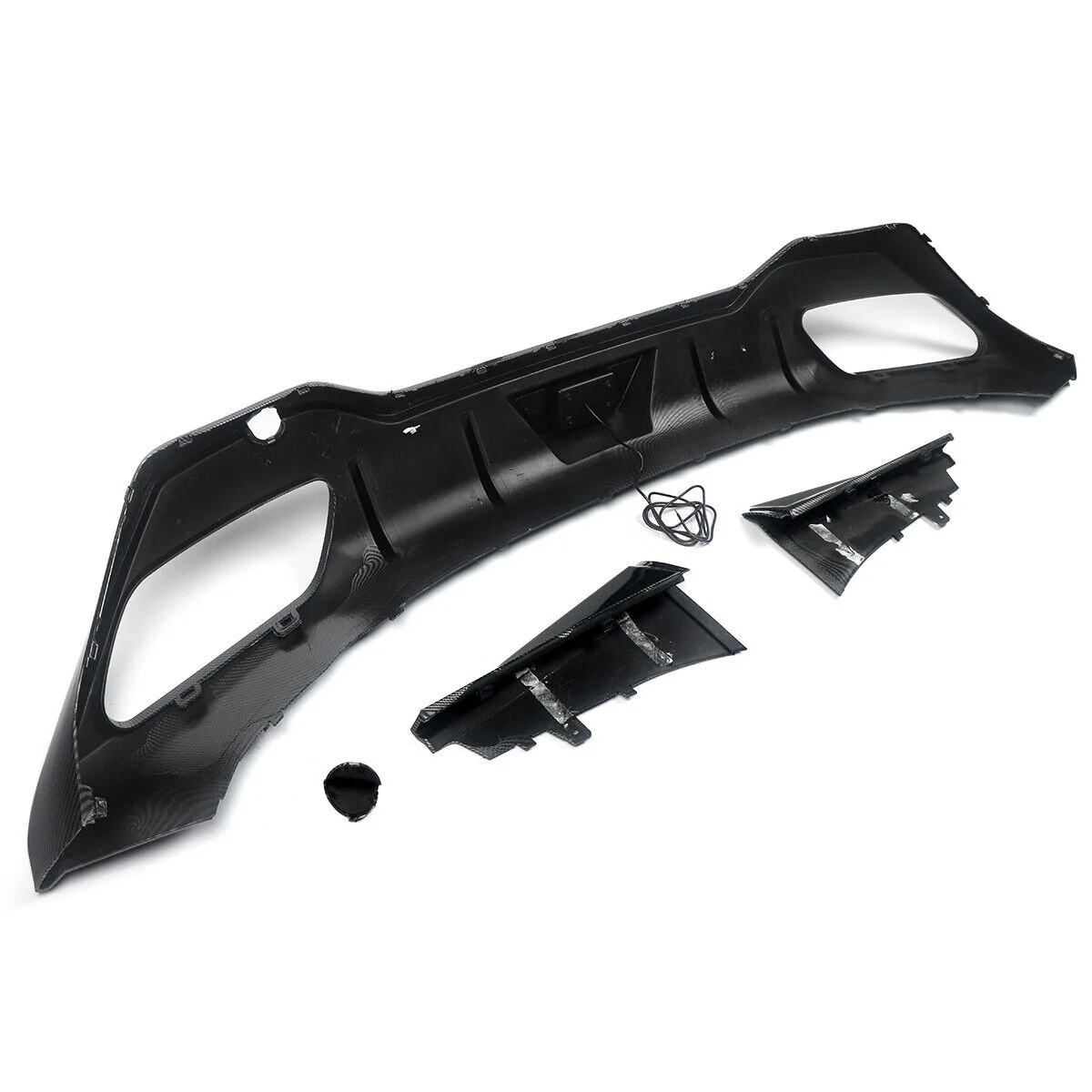 Carbon Style Rear Diffuser For BMW 8 Series G16 840i M850i M-Sport 2020-2024 - Image 11