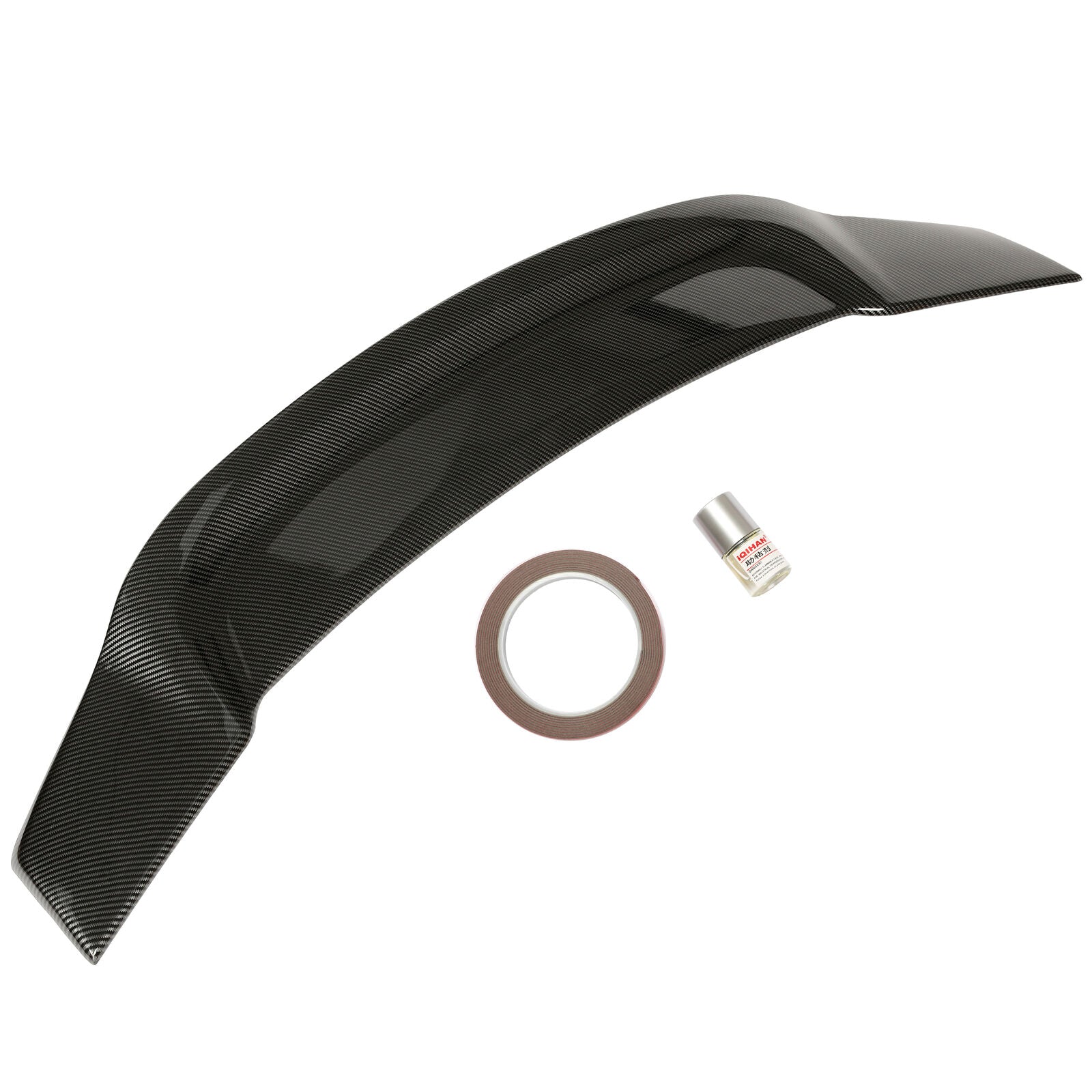 Carbon Style Rear Trunk Spoiler for Mercedes W204 Sedan C250 C300 C63 2008-2014 - Image 2