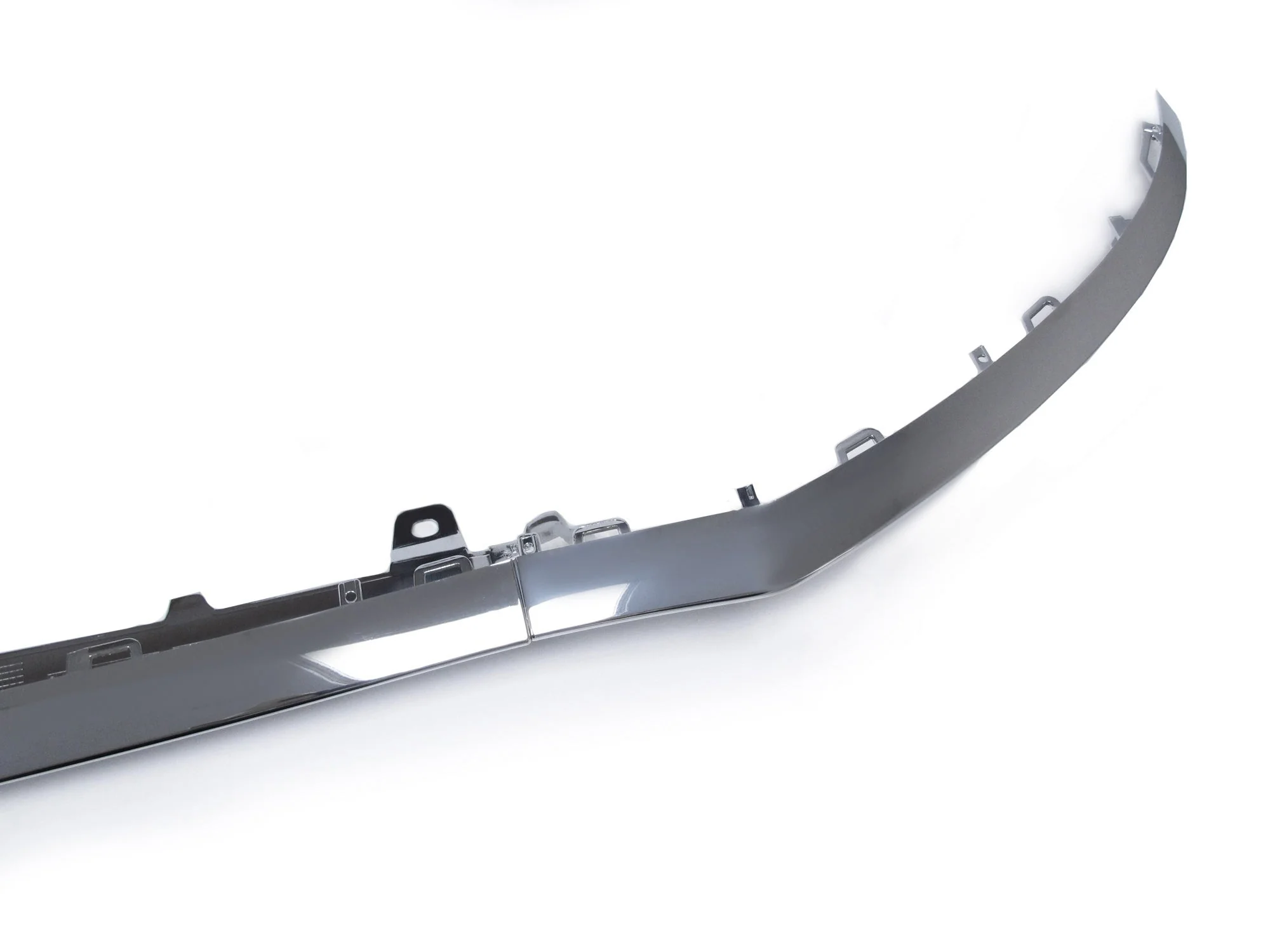 3pcs For Mercedes-Benz W205 AMG 2015-2018 Front Bumper Lip Lower Molding Trim Chrome - Image 12