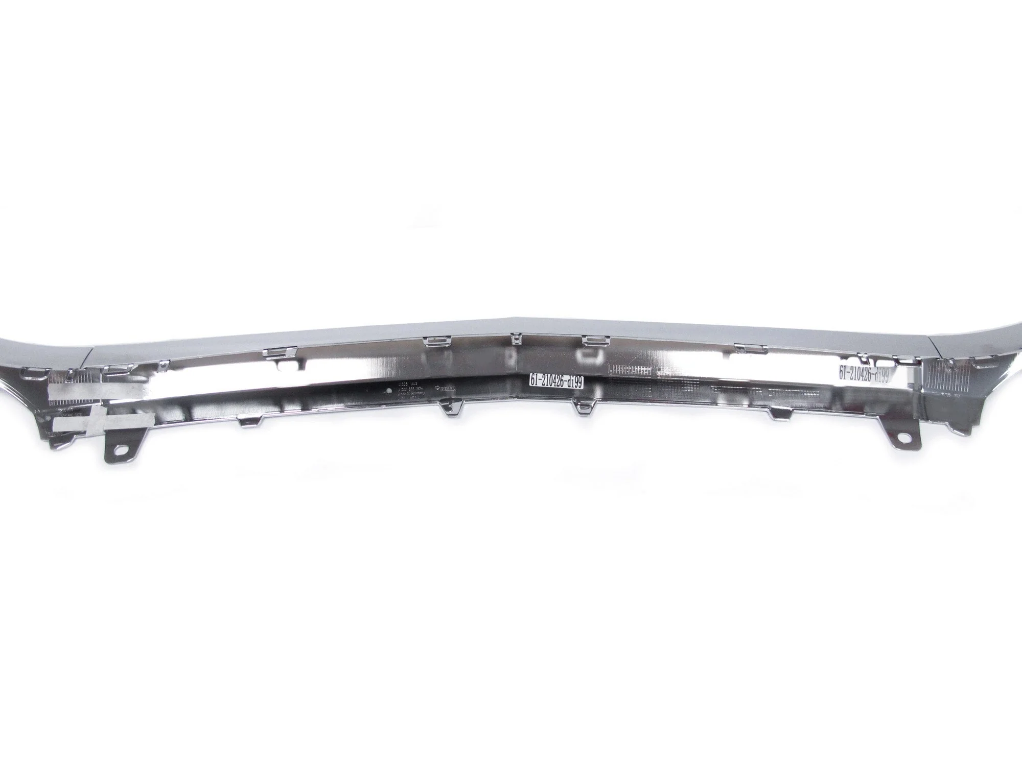 3pcs For Mercedes-Benz W205 AMG 2015-2018 Front Bumper Lip Lower Molding Trim Chrome - Image 9