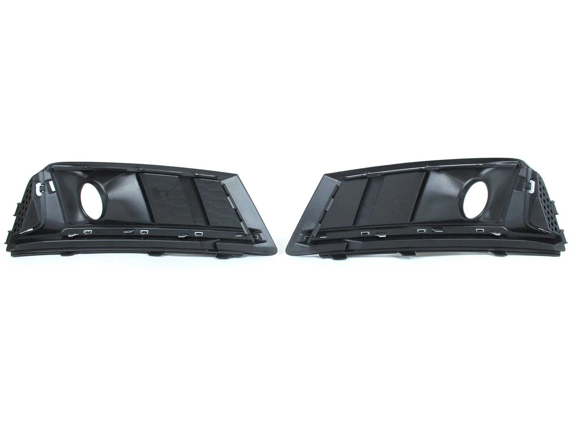 Chrome/Black Fog Light Cover Grille for Audi A4 B9 Non-Sline 2017 2018 2019 - Image 12