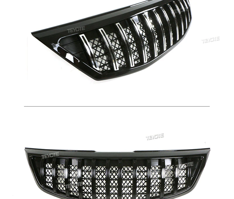 Chrome/Black Front Bumper Mesh Grille Radiator fit for 2009-2012 Kia Sorento - Image 2