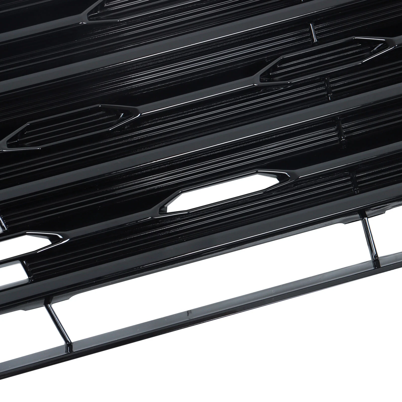 Chrome/Black Front Bumper Upper Grille For 2024-2025 Nissan Sentra S SV 62310-6LY0A - Image 11