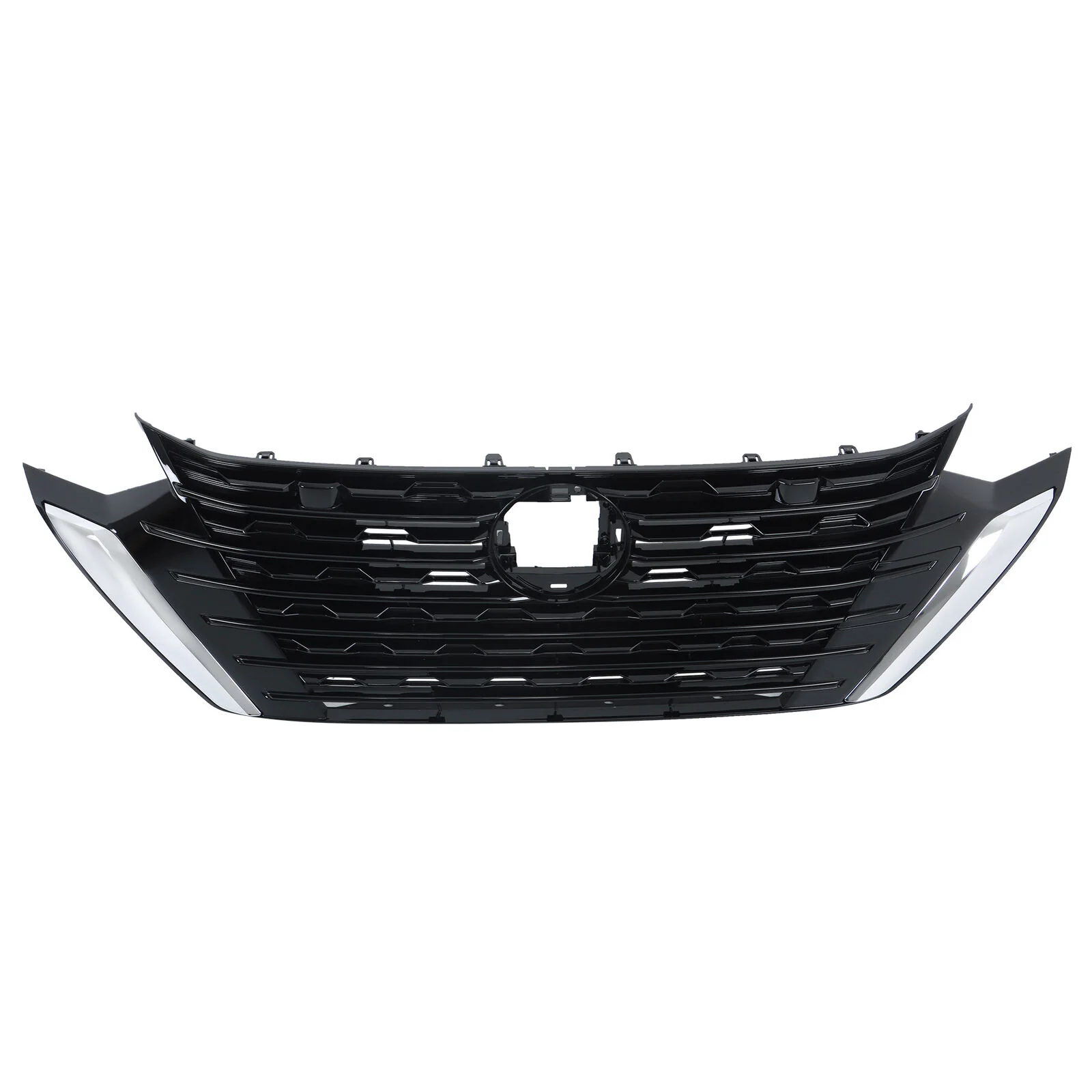 Chrome/Black Front Bumper Upper Grille For 2024-2025 Nissan Sentra S SV 62310-6LY0A - Image 3