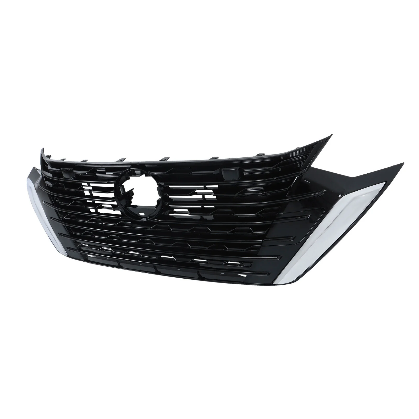 Chrome/Black Front Bumper Upper Grille For 2024-2025 Nissan Sentra S SV 62310-6LY0A - Image 4