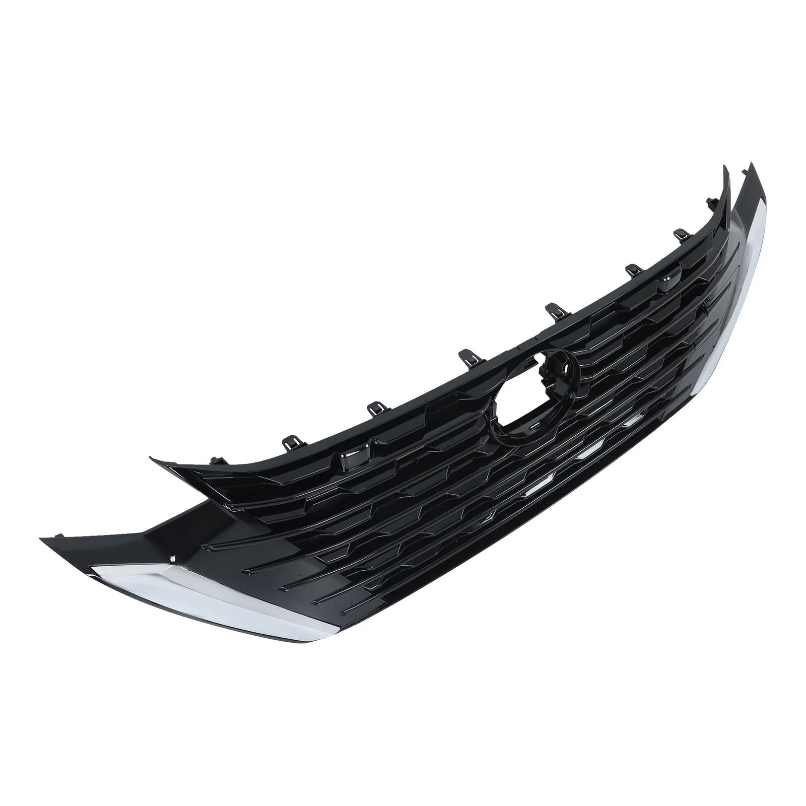 Chrome/Black Front Bumper Upper Grille For 2024-2025 Nissan Sentra S SV 62310-6LY0A - Image 5
