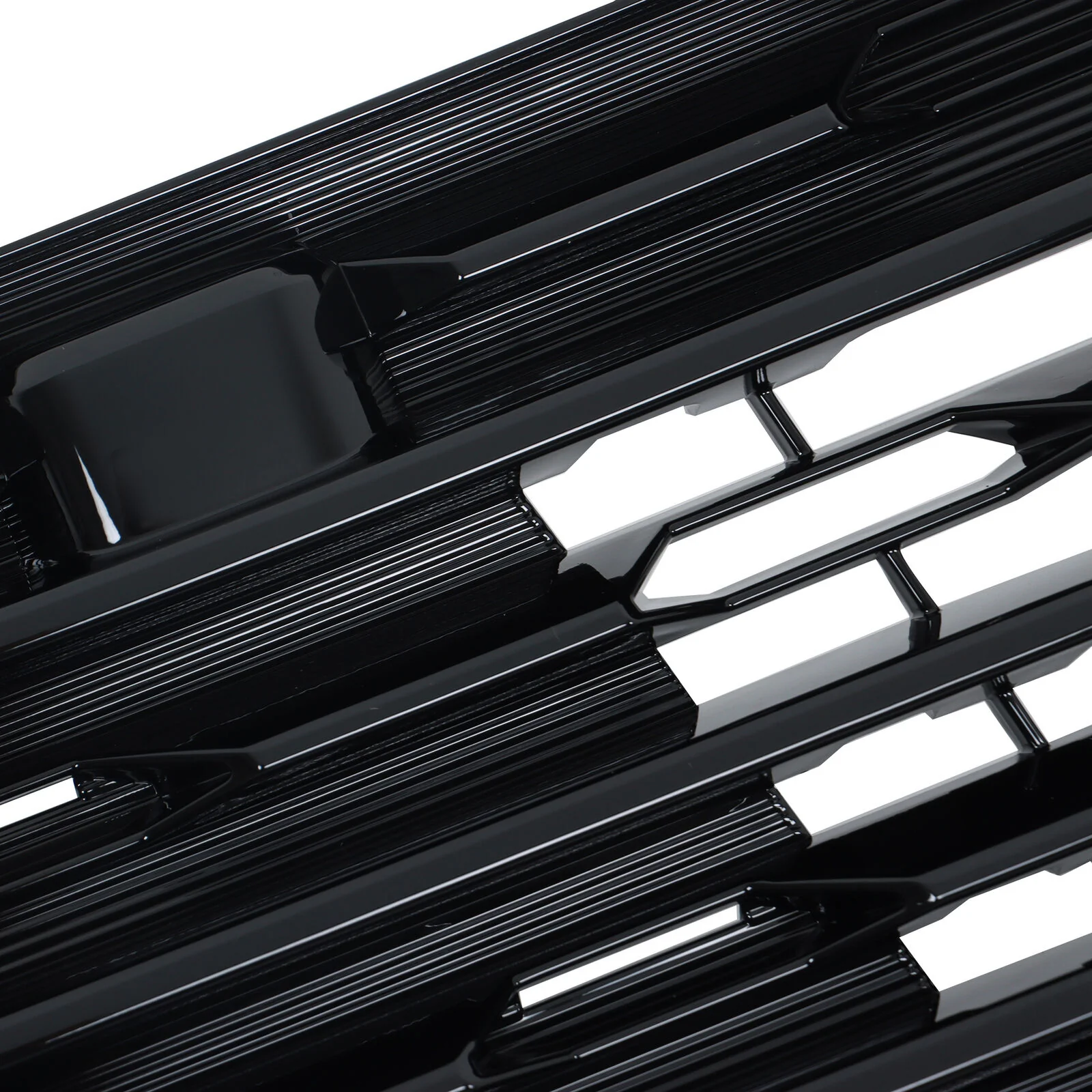 Chrome/Black Front Bumper Upper Grille For 2024-2025 Nissan Sentra S SV 62310-6LY0A - Image 9