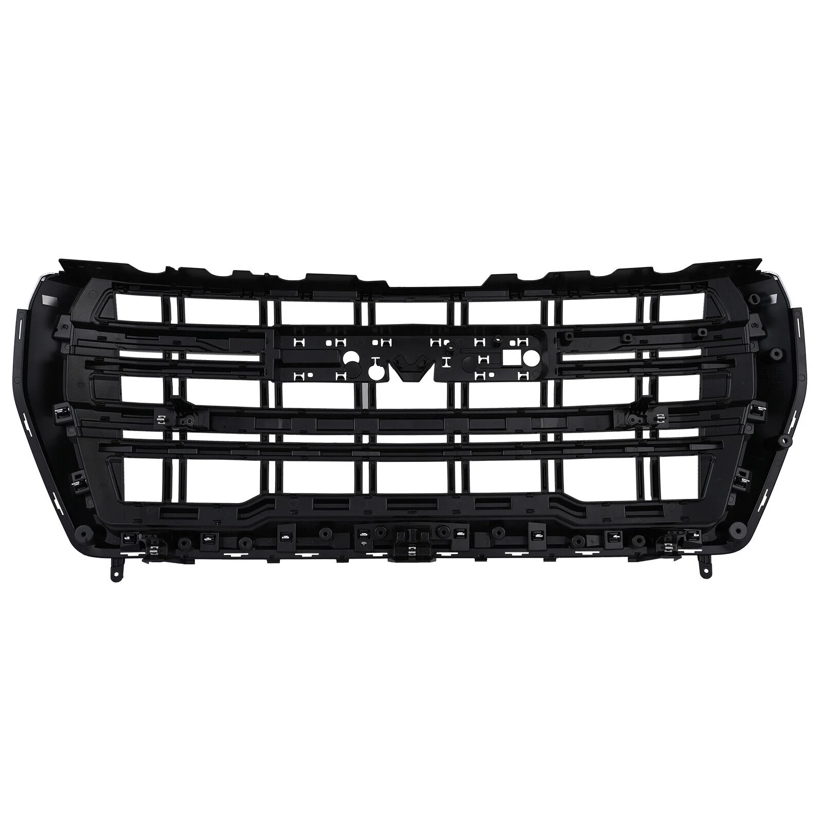 Chrome Black Front Upper Grill For 2021 2022 2023 GMC Yukon XL - Image 3