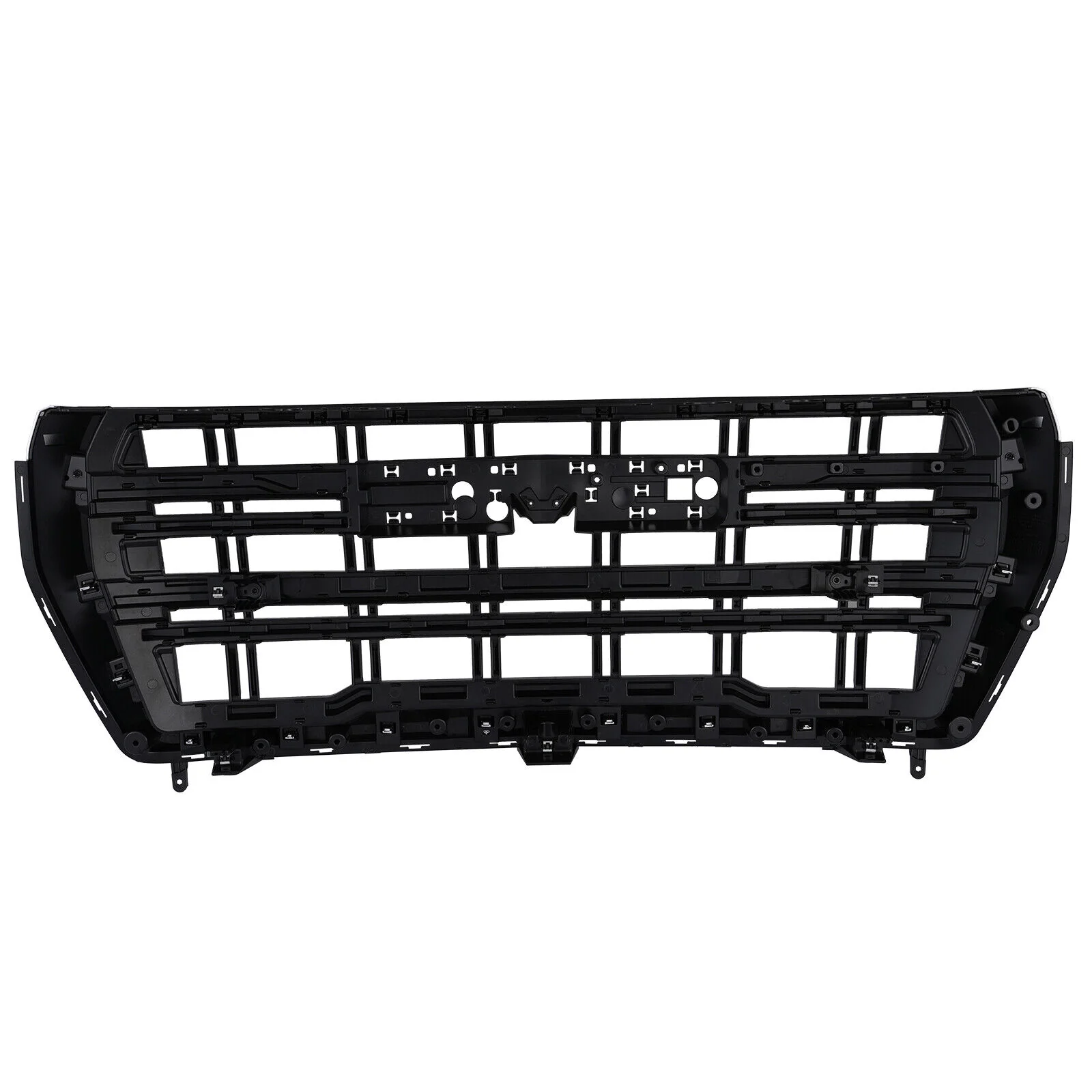 Chrome Black Front Upper Grill For 2021 2022 2023 GMC Yukon XL - Image 5