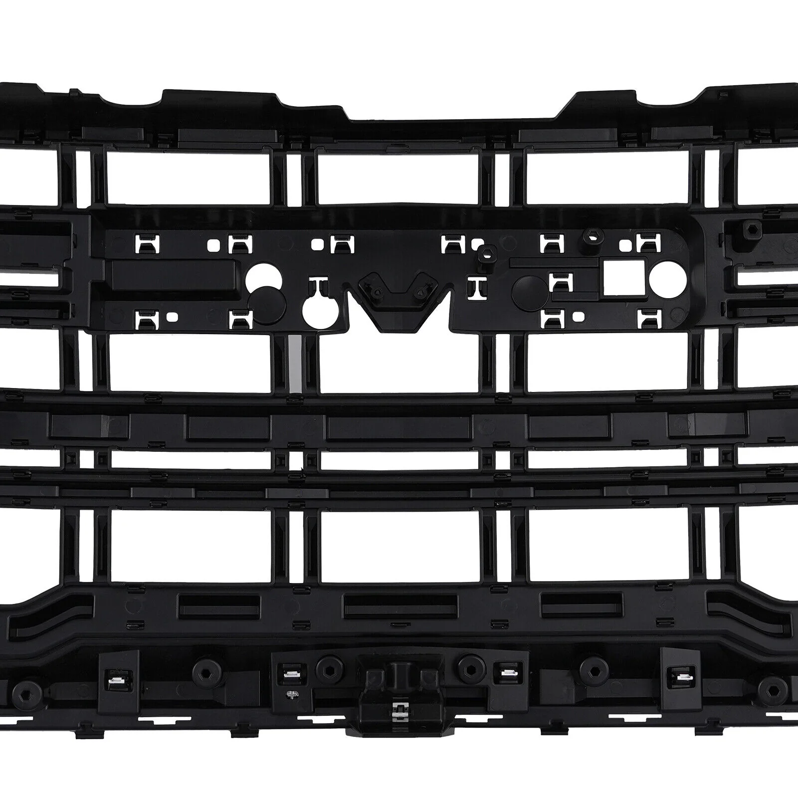 Chrome Black Front Upper Grill For 2021 2022 2023 GMC Yukon XL - Image 9