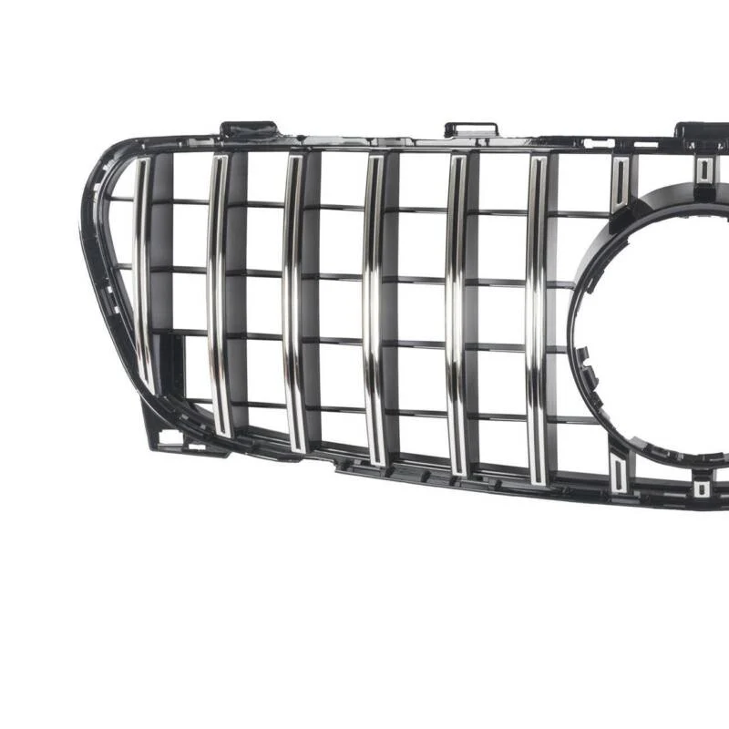 Chrome Front Grill For Mercedes GLA X156 GLA180 GLA200 GLA250 2018-2020 w/o Camera - Image 4