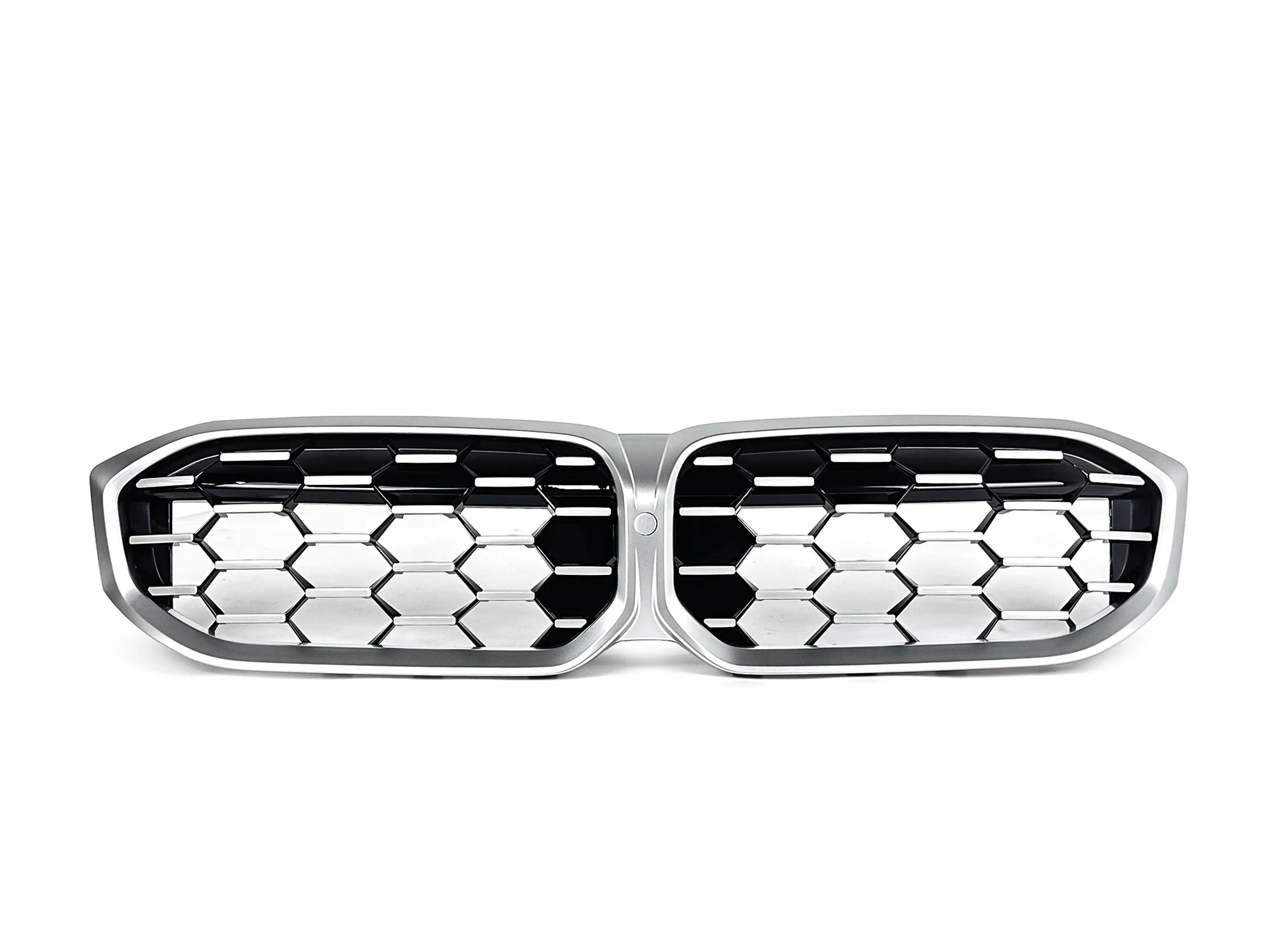 Chrome Diamond Front Grill Honeycomb for BMW G20 M340i 330i 2023 2024 - Image 5