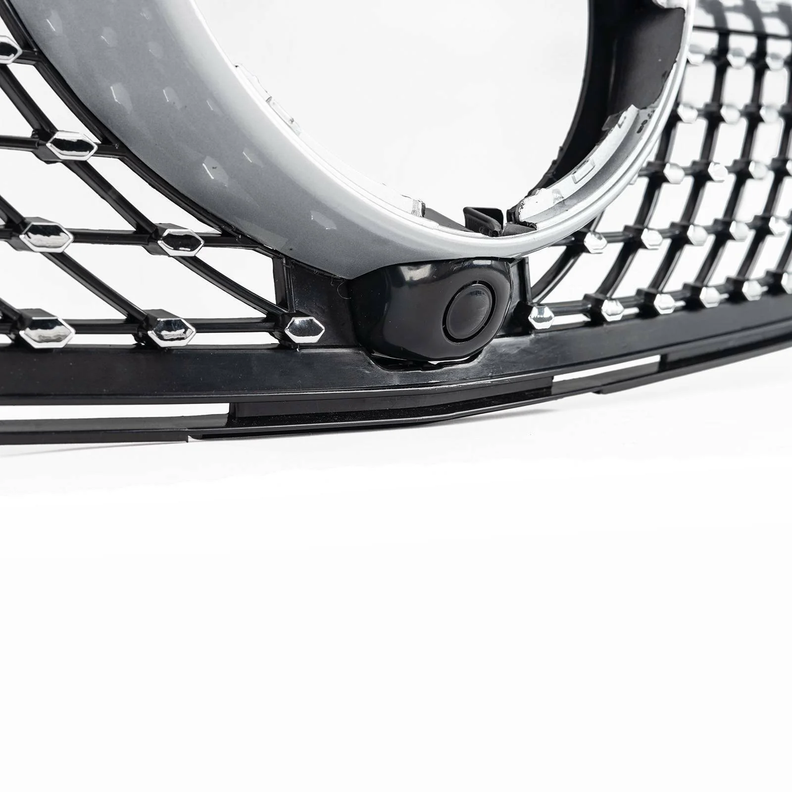 Chrome Diamond Front Grill For 2016-2019 Mercedes W166 GLE SUV - Image 11