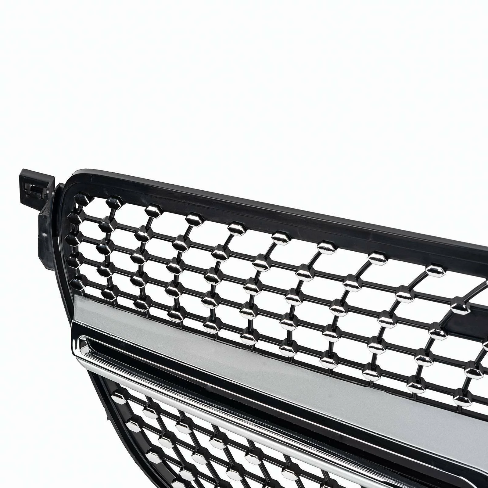 Chrome Diamond Front Grill For 2016-2019 Mercedes W166 GLE SUV - Image 5
