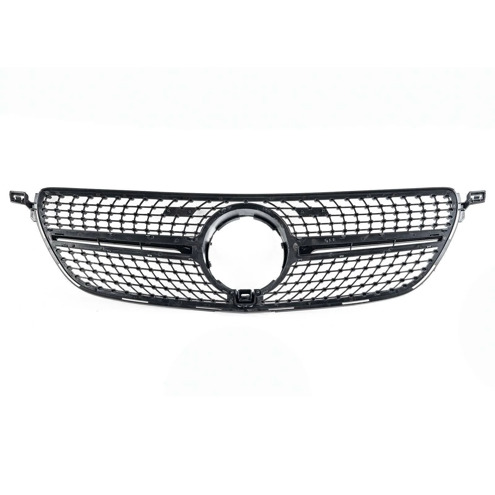 Chrome Diamond Front Grill For 2016-2019 Mercedes W166 GLE SUV - Image 7