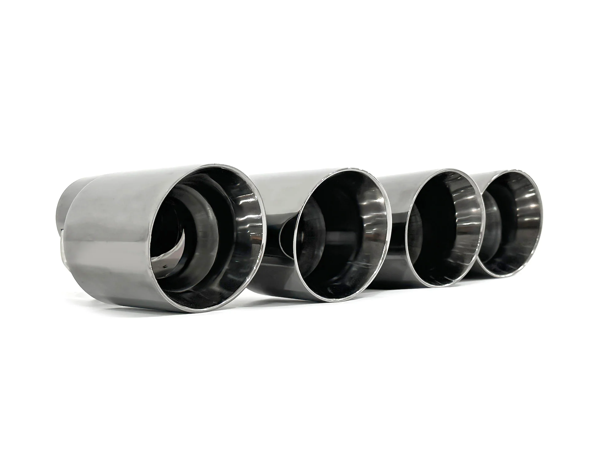Chrome Dual Exhaust Tips for BMW G20 / G21 M-Sport 2019-2022 - Image 4