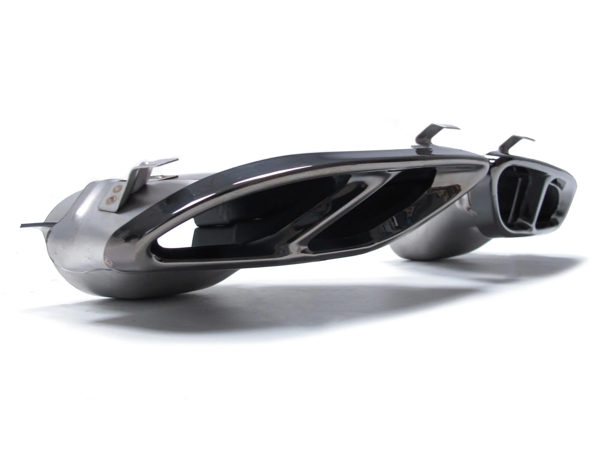 Chrome/Black Exhaust Tips for Mercedes W212 W205 Sedan Coupe C207 W166 W253 - Image 13