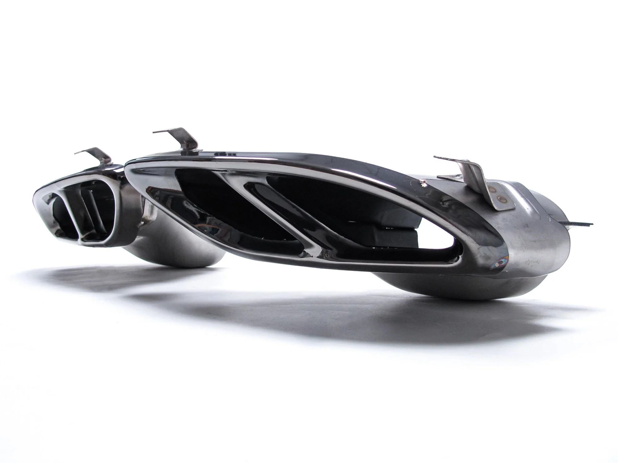Chrome/Black Exhaust Tips for Mercedes W212 W205 Sedan Coupe C207 W166 W253 - Image 17