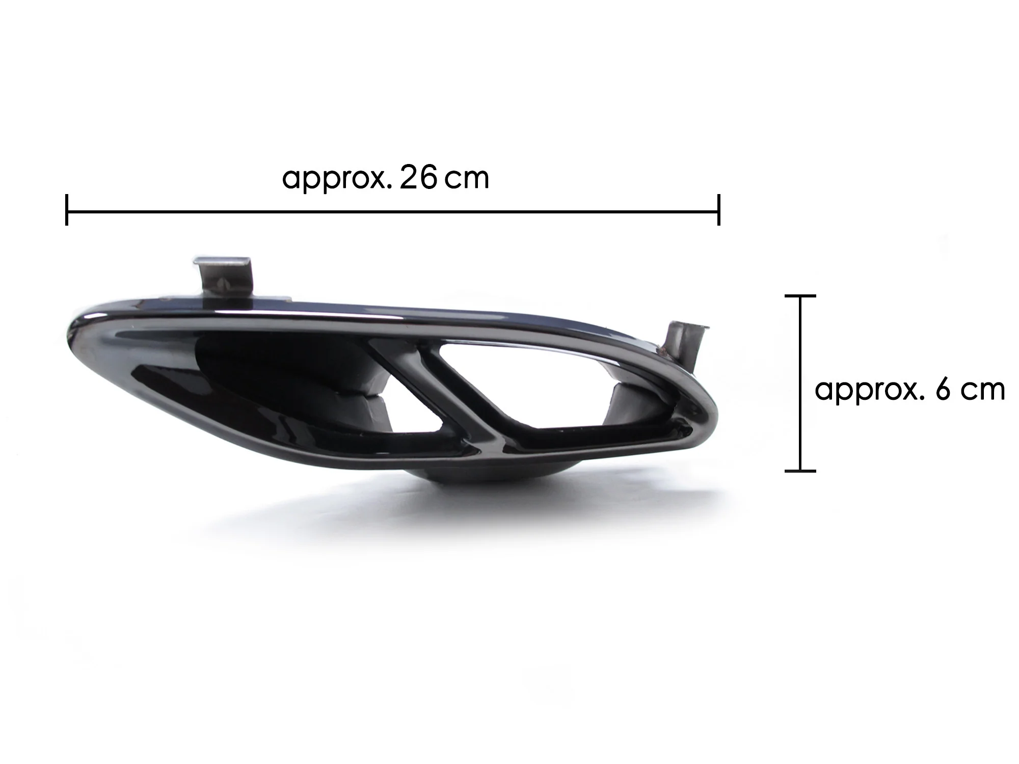 Chrome/Black Exhaust Tips for Mercedes W212 W205 Sedan Coupe C207 W166 W253 - Image 22