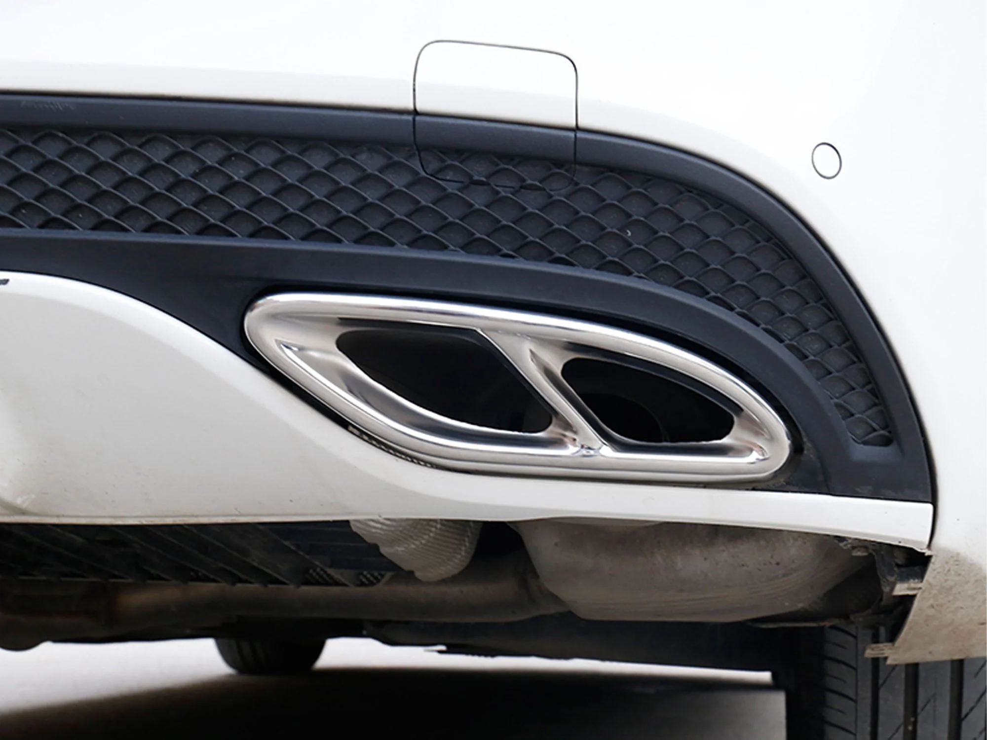 Chrome/Black Exhaust Tips for Mercedes W212 W205 Sedan Coupe C207 W166 W253 - Image 5