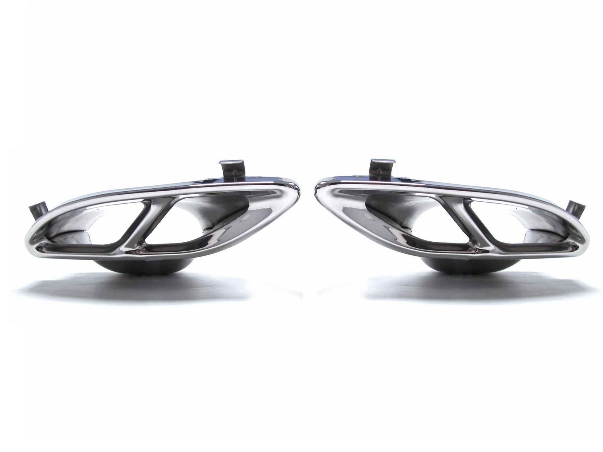 Chrome/Black Exhaust Tips for Mercedes W212 W205 Sedan Coupe C207 W166 W253 - Image 6