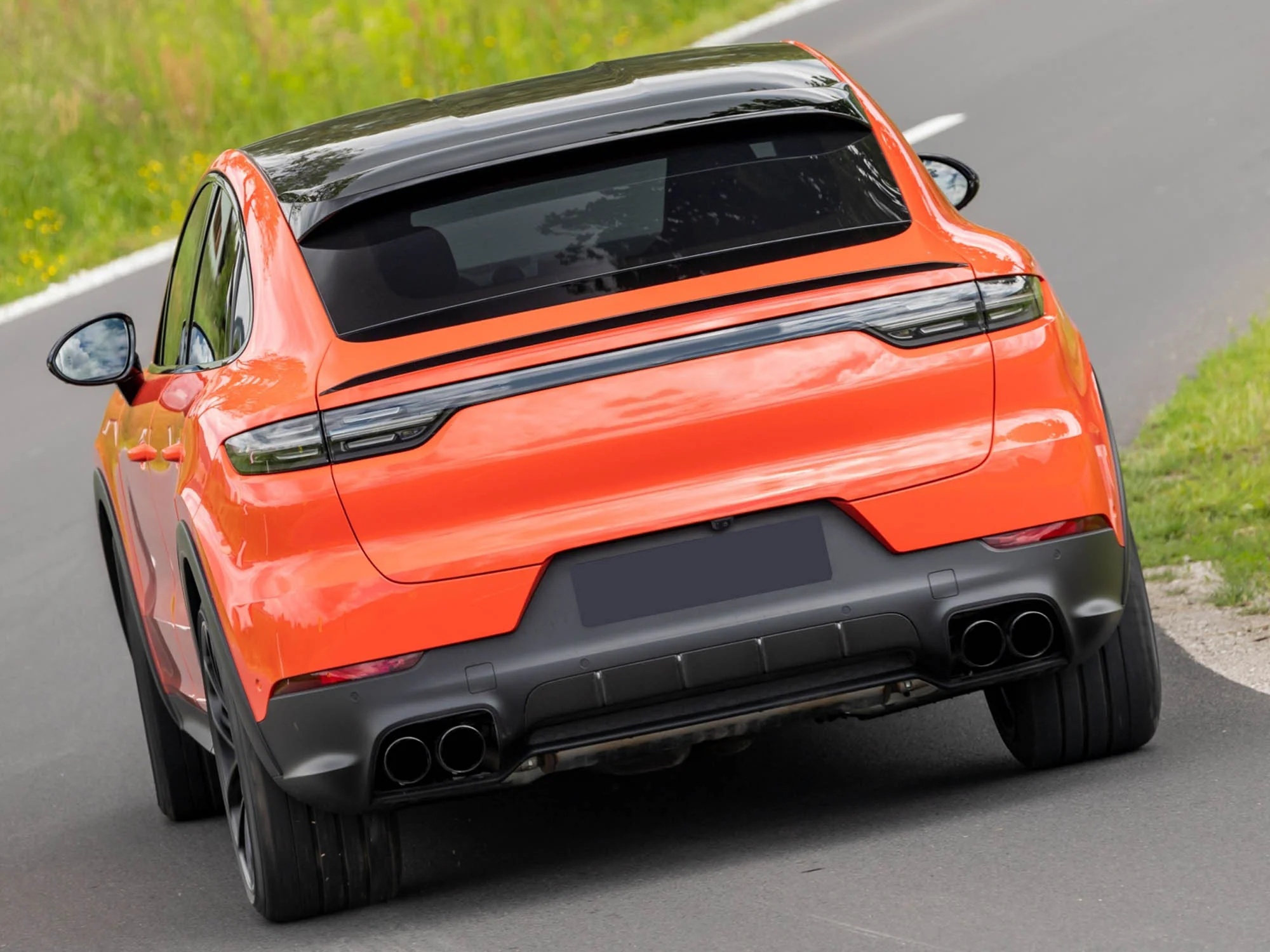 Chrome Exhaust Tips Sporty for Porsch Cayenne E-Hybrid 9Y0 9Y3 2019-2026 - Image 15