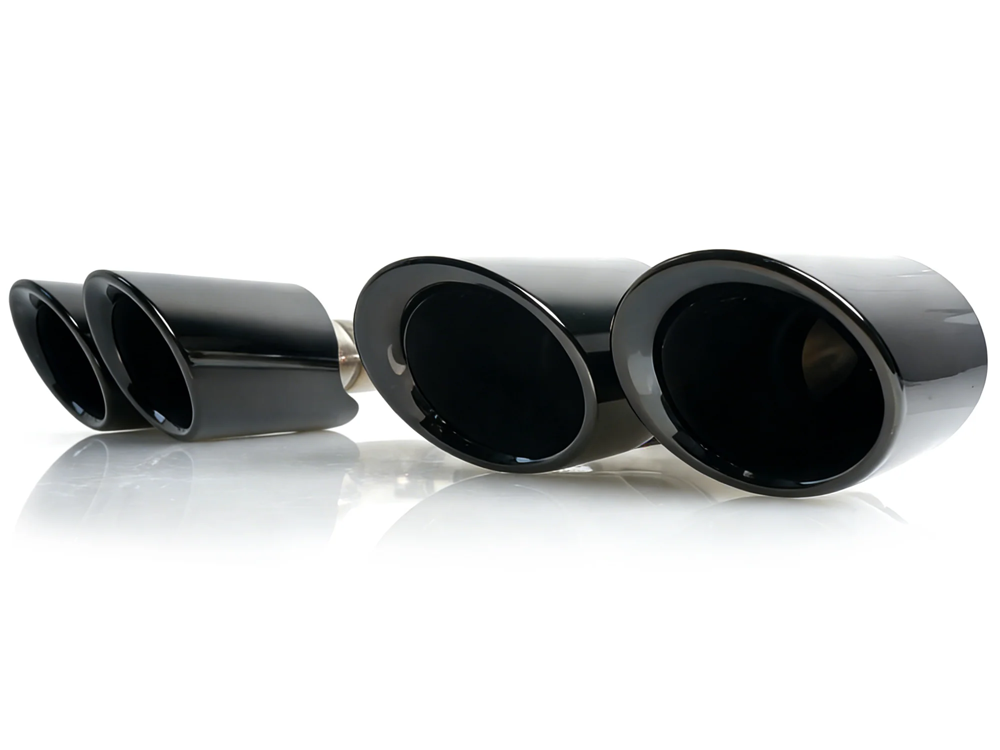 Chrome Exhaust Tips Sporty for Porsch Cayenne E-Hybrid 9Y0 9Y3 2019-2026 - Image 19