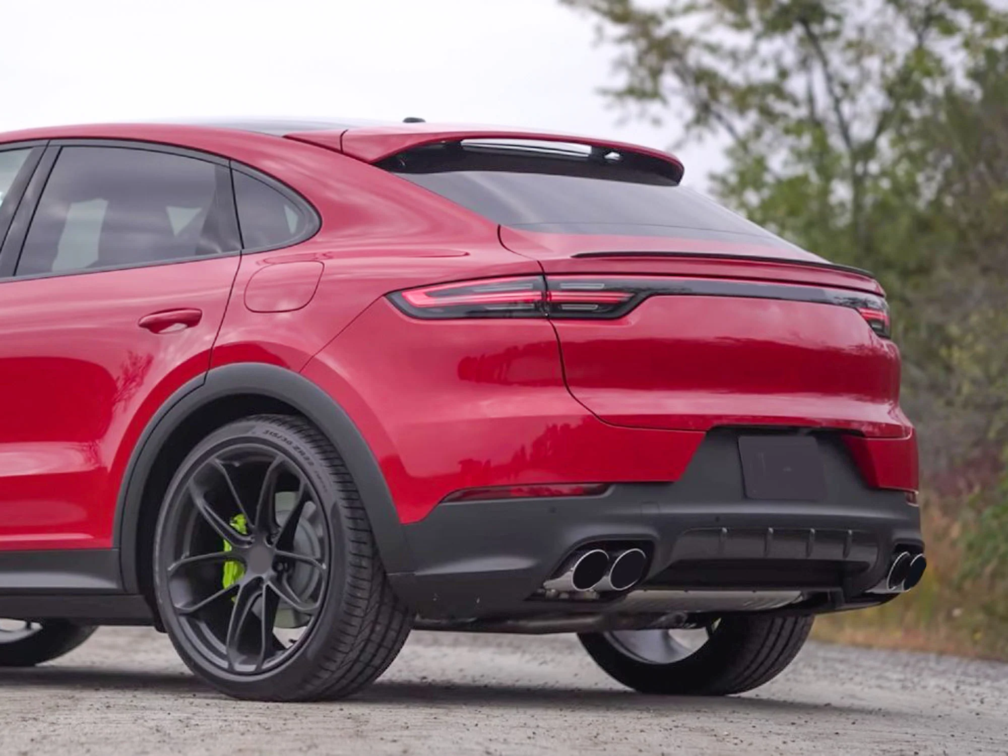 Chrome Exhaust Tips Sporty for Porsch Cayenne E-Hybrid 9Y0 9Y3 2019-2026 - Image 3