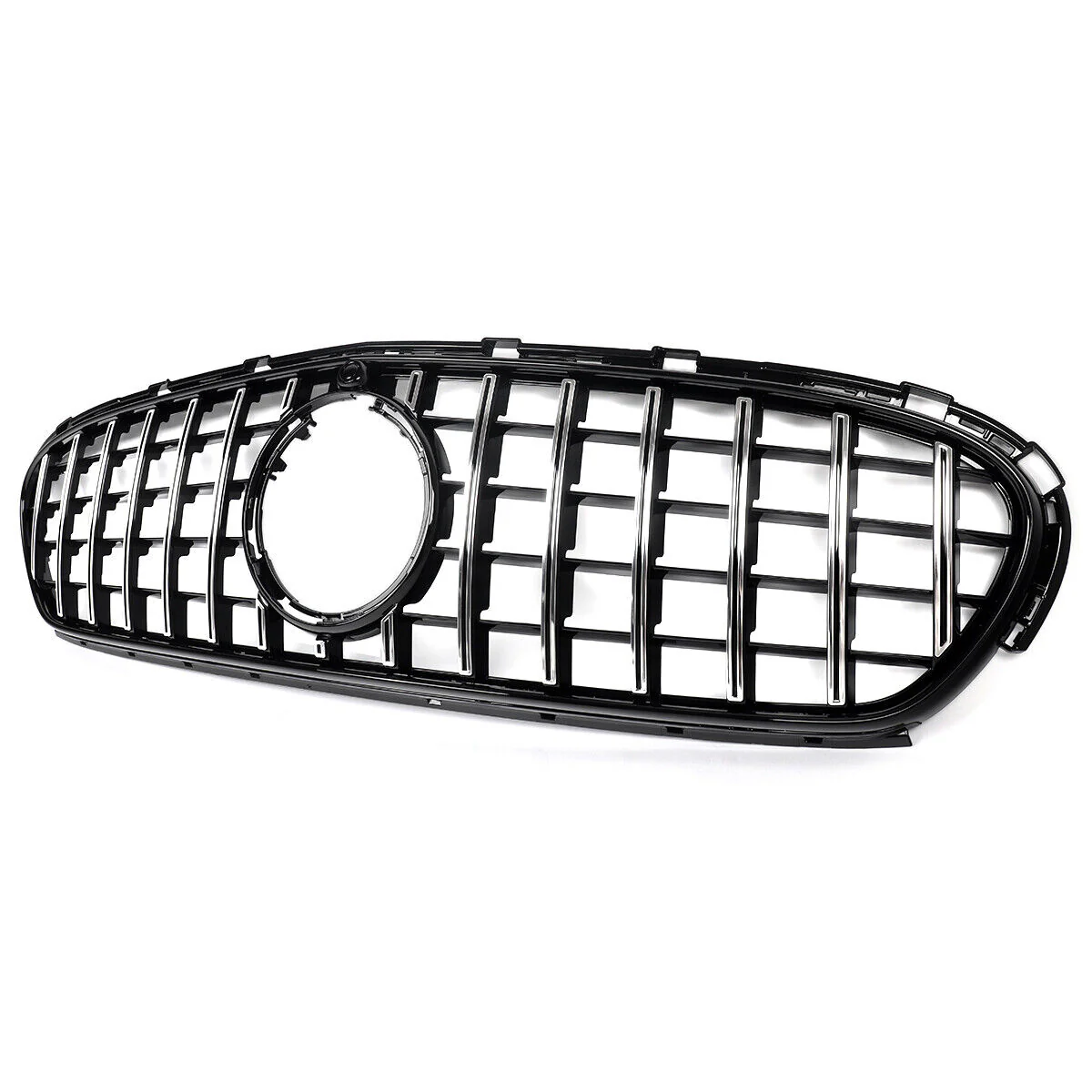 Chrome For 2023-2026 Mercedes Benz X254 C254 GLC300 GLC43 AMG-LINE Front Grille Grill - Image 8