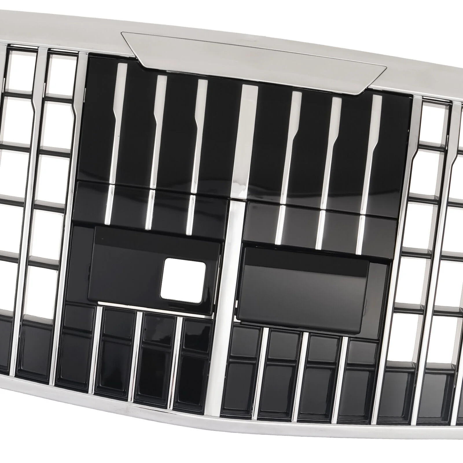 Chrome Front Bumper Grill For Mercedes Benz W223 S680 S550 S580 Sedan 2021-2024 W/ACC - Image 3