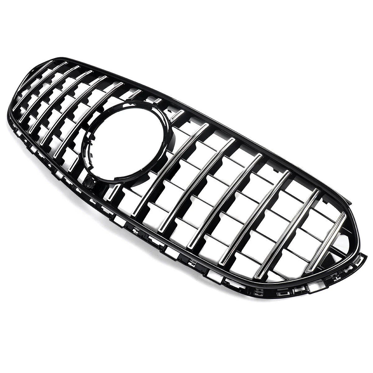 Chrome Front Bumper Grill For Mercedes GLC X254 GLC200 GLC300 GLC400 GLC350 NON-AMG 2023-2026 - Image 3