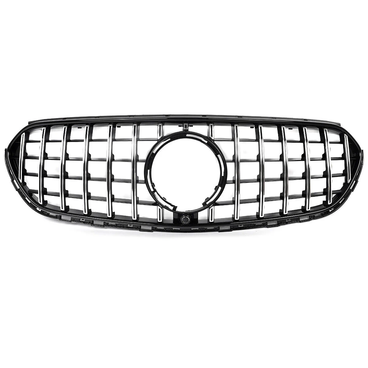 Chrome Front Bumper Grill For Mercedes GLC X254 GLC200 GLC300 GLC400 GLC350 NON-AMG 2023-2026 - Image 4