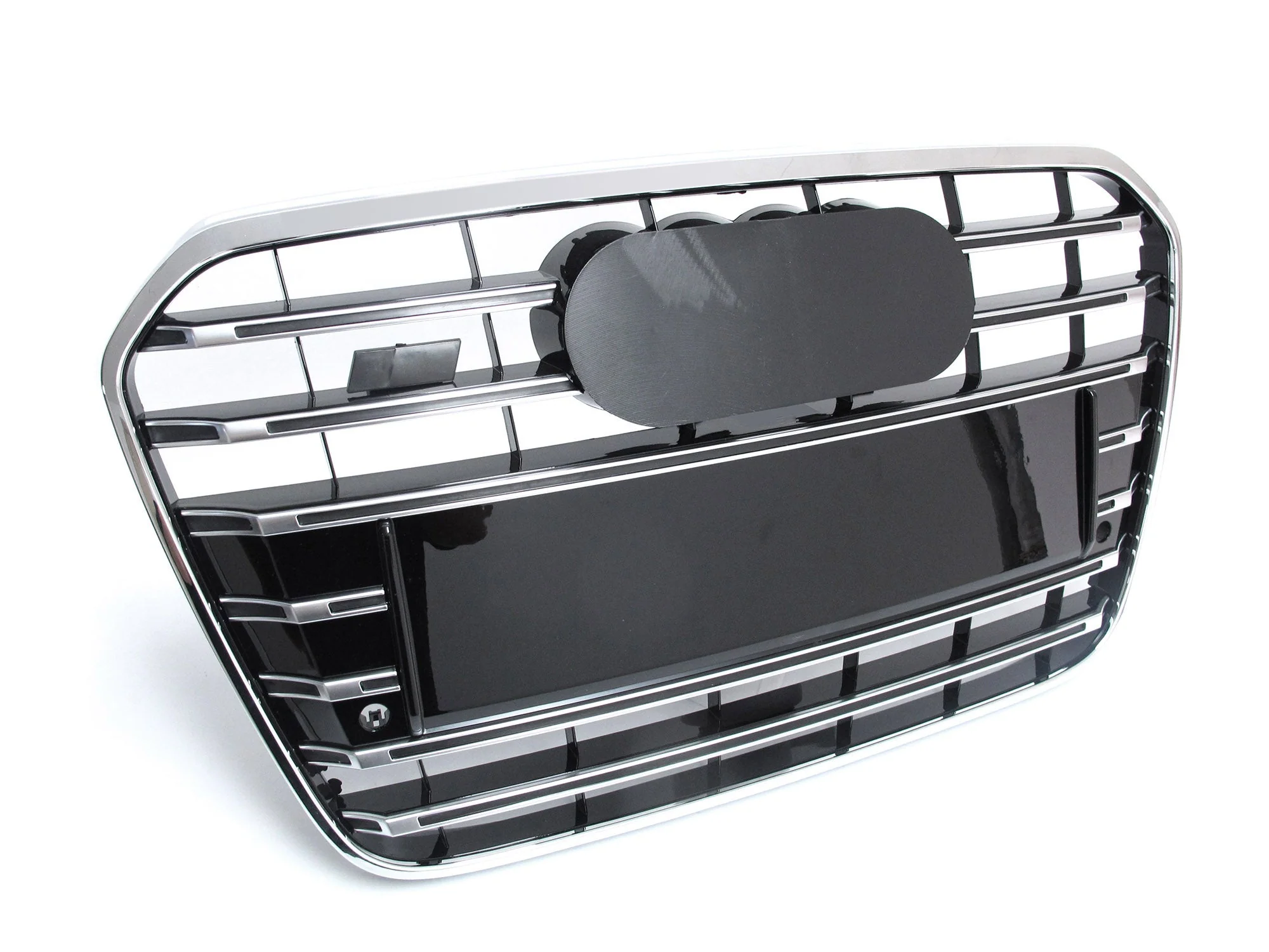Chrome Front Bumper Grille for AUDI A6 C7 S6 2012-2015 - Image 5