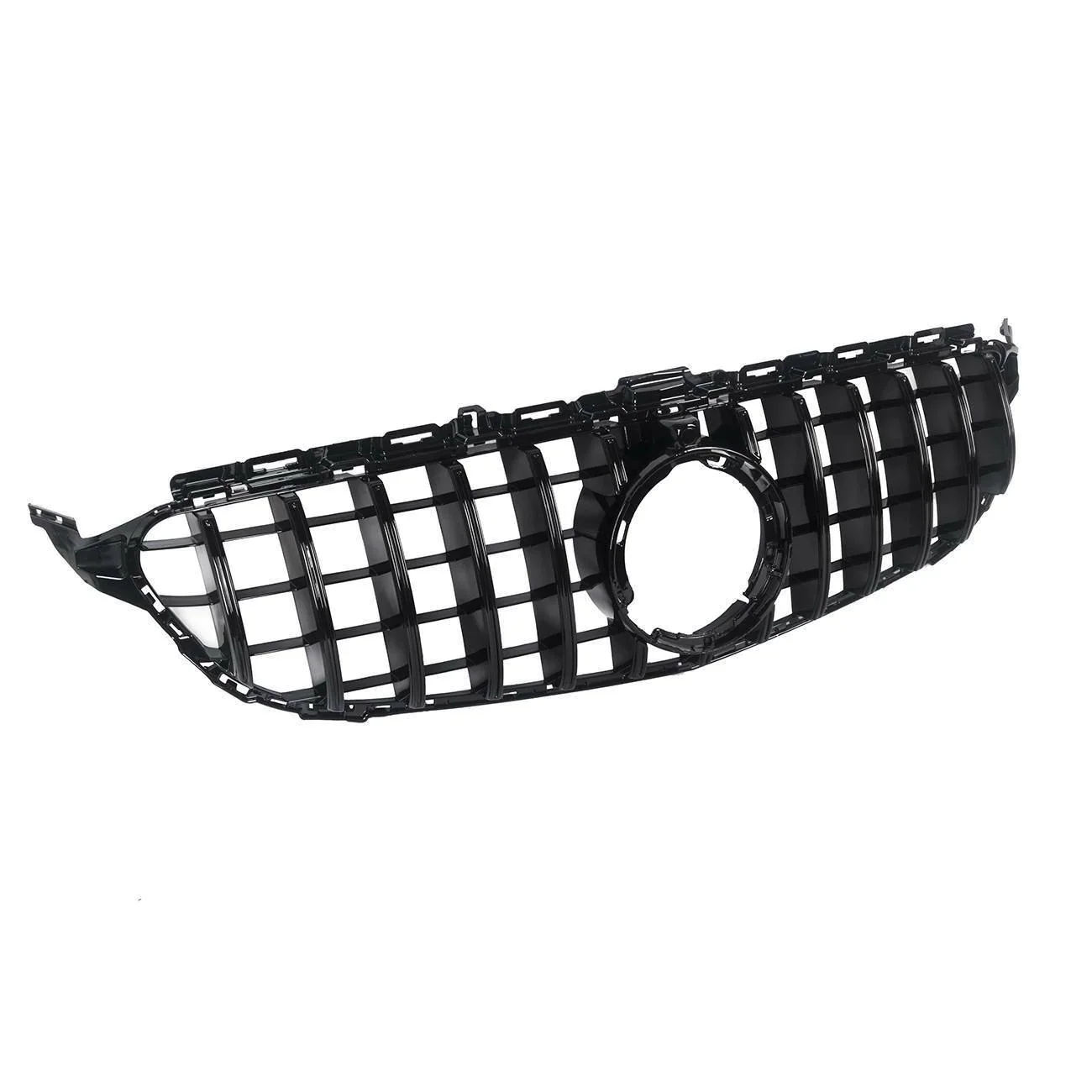 Front Bumper Grill For Mercedes W205 C205 C200 C300 C450 C43 2019-2021 - Image 11