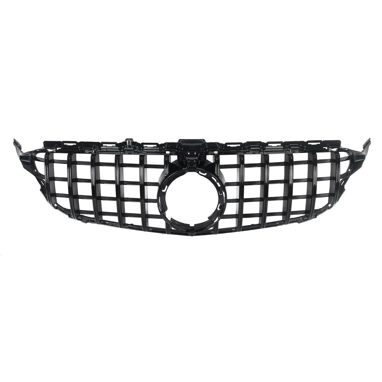 Front Bumper Grill For Mercedes W205 C205 C200 C300 C450 C43 2019-2021 - Image 9