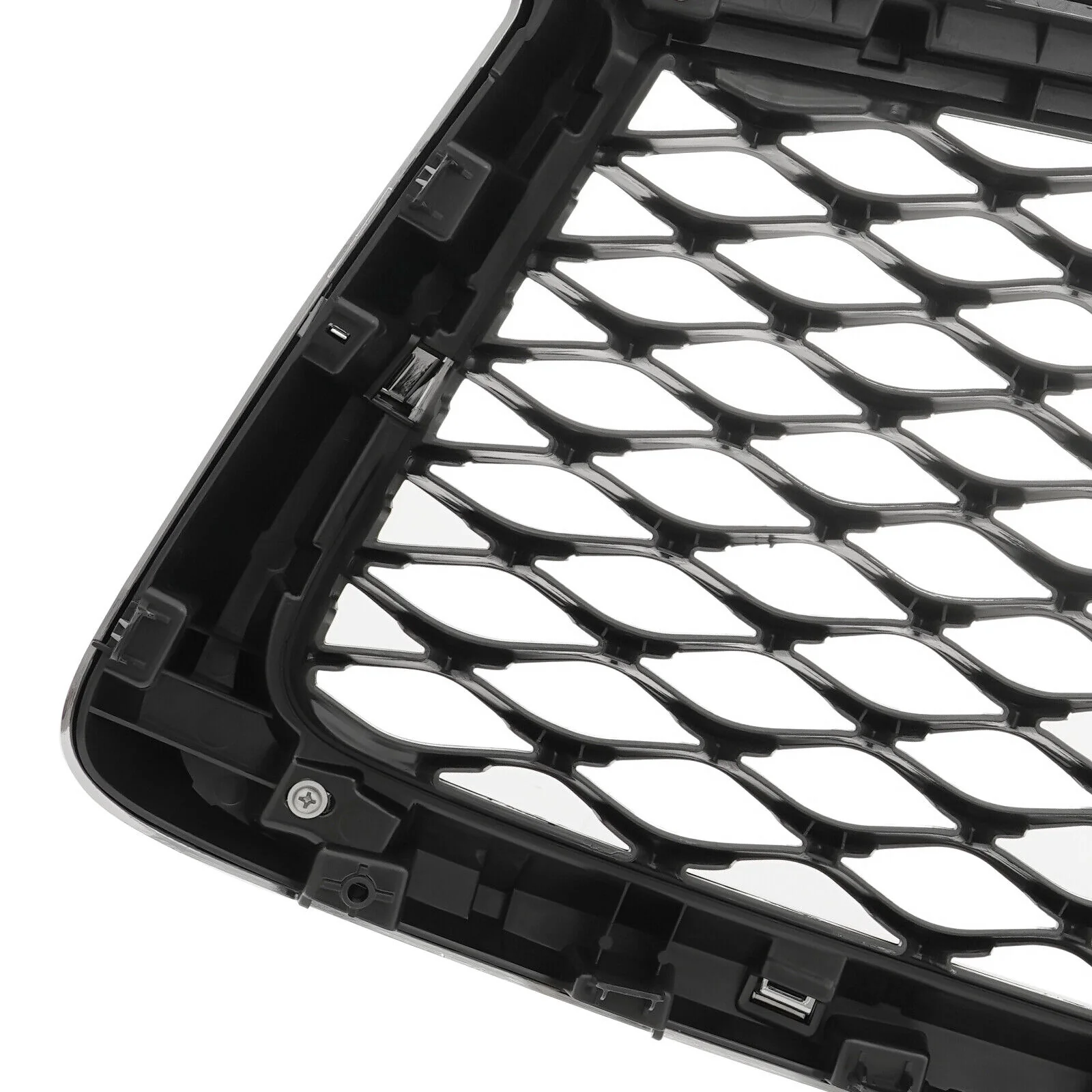 Chrome Front Bumper Mesh Grille For 2019-2023 Infiniti QX50 W/ Camera Hole - Image 8