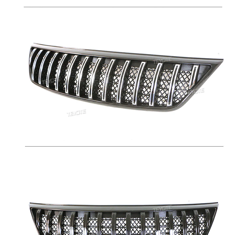 Chrome Front Bumper Mesh Grille Radiator fit for Kia Sorento 2014 2015 - Image 2