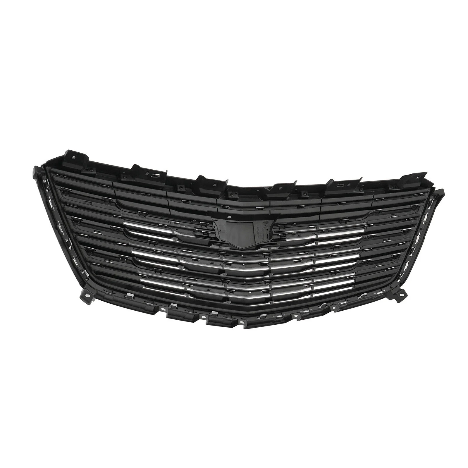 Chrome Front Bumper Upper Grille Grill For 2016-2020 Cadillac XT5 - Image 11
