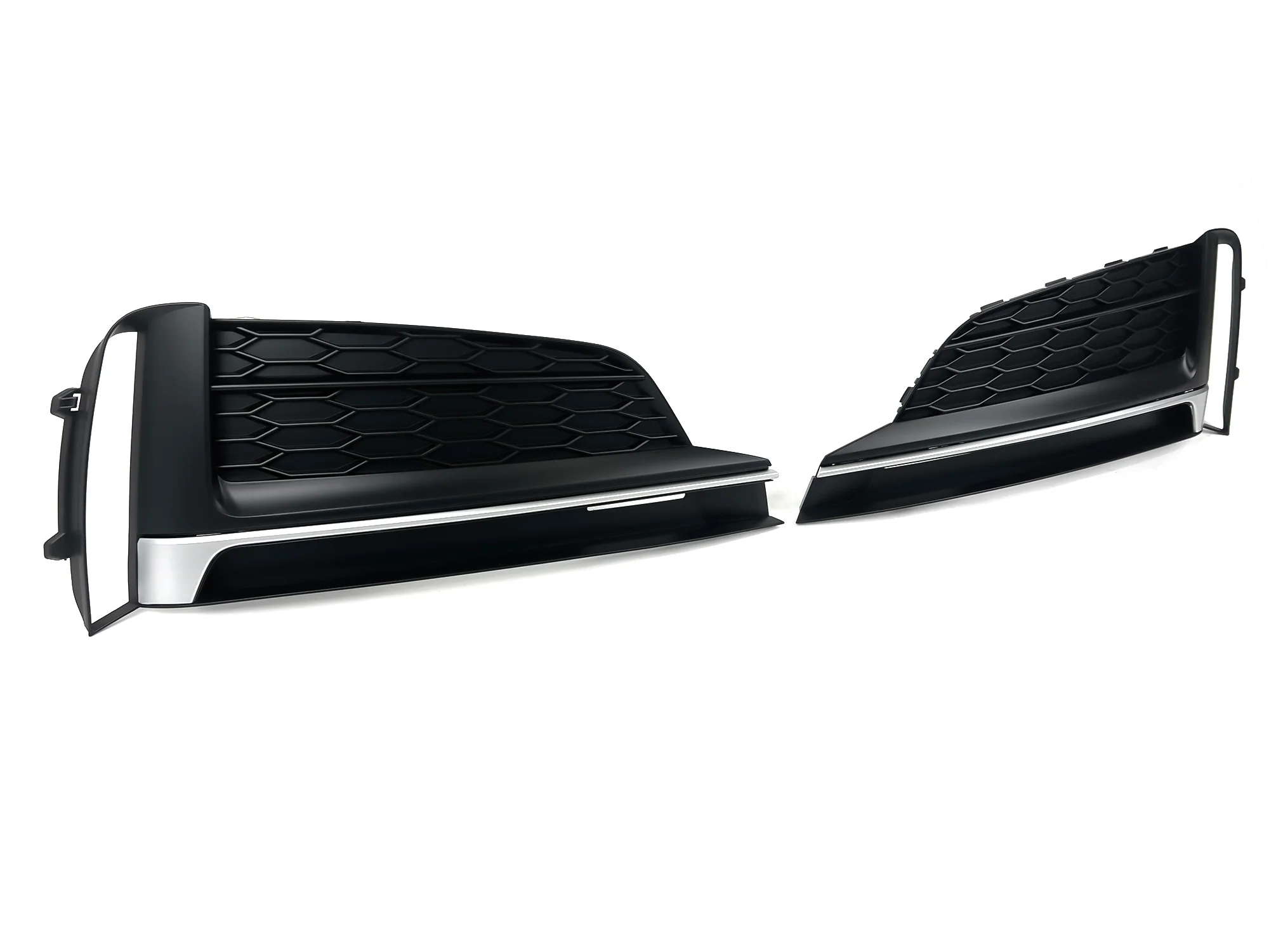 Front Bumper Fog Light Cover Left Right Side For 2018 2019 Audi A5 Sportback - Image 4